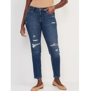 ⭐️40% Off⭐️ Old Navy Mid-Rise Power Straight Jeans