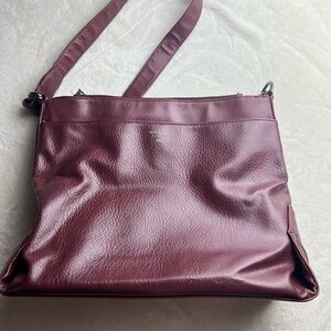 Matt & Nat Jorja Burgundy Hobo Bag Vegan Leather