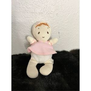 Gund baby naturals doll dolly rattle