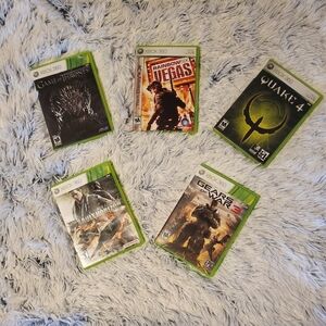 Microsoft Xbox 360 Video Games Bundle