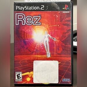 REZ (Sony PlayStation 2 PS2, 2002) - Complete CIB & Tested