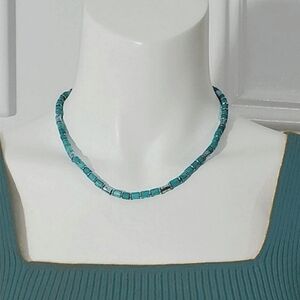 BOHO Teal Beach Choker