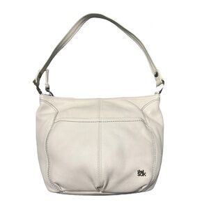 The Sak Iris Hobo Shoulder Bag in Ivory Leather