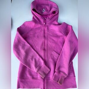 IVIVVA by Lululemon girls size 12 full zip pink hoody in great shape