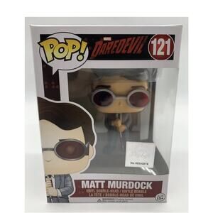 Funko POP! Marvel Daredevil Tv Matt Murdock Action Figure With Pop Protector