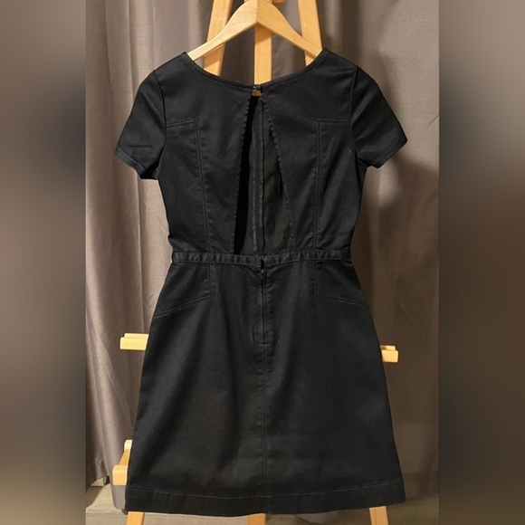 Gap 1969  Women's Indigo Denim Denim Dress Dark Navy Black Size XS - Picture 2 of 4