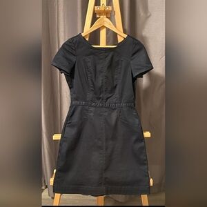 Gap 1969  Women's Indigo Denim Denim Dress Dark Navy Black Size XS