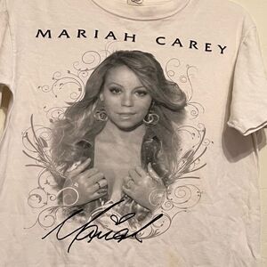 vintage mariah carey the angels advocate tour shirt M