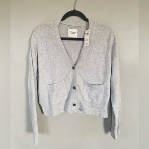 Abercrombie & Fitch Wool Blend Cardigan Sweater NWT Size S