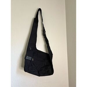 Rusk canvas nylon crossbody purse bag