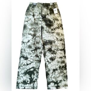 New Brixton Trouser Pants green size 27 wide leg camo or cargo style