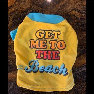 🛍3/$20
𝅺DOG get me to the beach T-shirt swimwear size XS