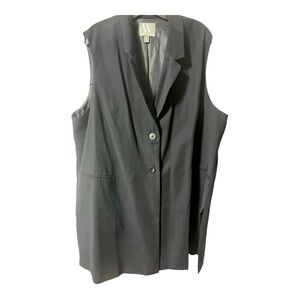 Worthington Long two buttons Vest NWOT