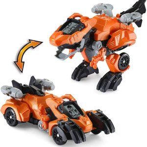 VTech Switch and Go Race Car, T-Rex, Orange