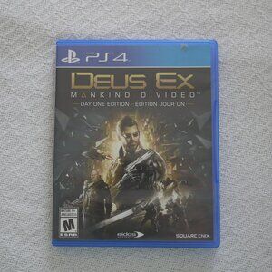 5/$20 💖 PS4 Deus Ex Mankind Divided