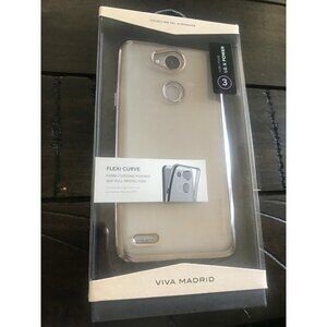 Viva Madrid Metalico Flex Case For Lg X Power 3, Gun Metal