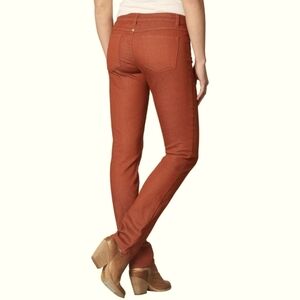 Prana Kayla‎ pants  jeans, mid-rise,Burnt orange,10,jeans 30