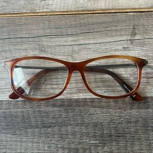 Bottega Veneta Plastic Eyeglass Frame BV0817OA