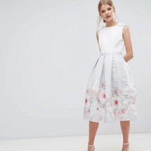 BNWT Ted Baker London Gilith Chelsea Bow Shoulder Dress