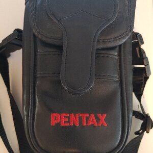 VINTAGE PENTAX Soft Case for Compact Cameras Button Snap + Velcro Closure