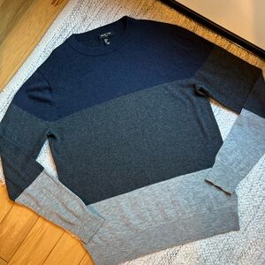 Mark Law Men’s Colorblock Wool Blend Sweater