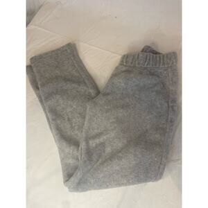 The Children's Place Girl's Fleece Large 10/12 Gray Pant EUC