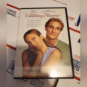 The Wedding Planner Vintage Movie DVD Jennifer Lopez Matthew McConaughy