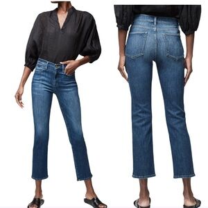 Frame Le High Straight Bestia Wash Jean