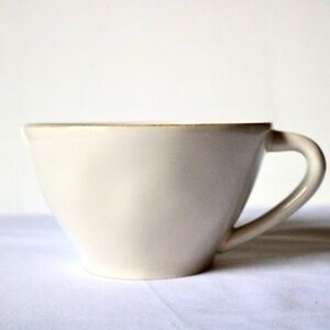 Crate and Barrel Stoneware Marin Cafe Au Lait Mug Large Jumbo