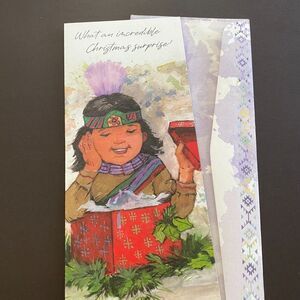 St Labre Indian School Native Americans Children Christmas Quotes Greetings Card