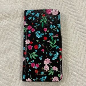 KATE SPADE iPhone X/XS cell case. Black Green house colour. Excellent condition‌