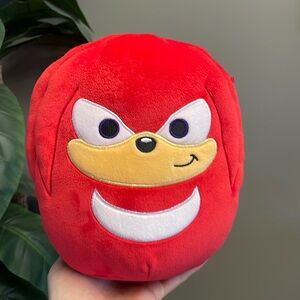 Squishmallow Sonic The Hedgehog Knuckles Plush Red Stuffed Toy Plush Toy Sonic