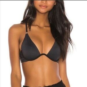 NWT Intimately Free People Ari Underwire Bra in Black Sizes 36C & 32D