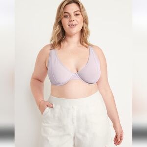 ⭐️40% Off⭐️ Old Navy Mesh Unlined Underwire Plunge Bra