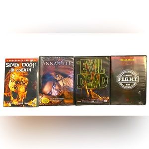 Horror Movie DVD Bundle and Bonus Street Fights DVD