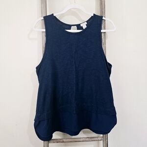 ⭐️40% Off⭐️ J.Crew Teal Tank with Back Cut Out