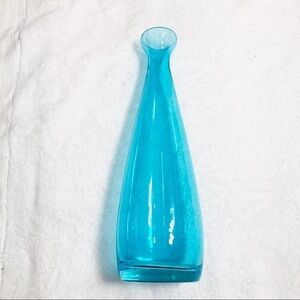 Jonathan Adler turquoise decanter.