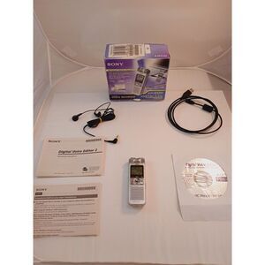 Sony Handheld Mini IC Digital Voice Recorder ICD-MX20 Handheld/ With Accessories