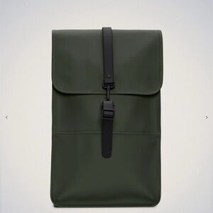 RAINS Green Backpack NWT