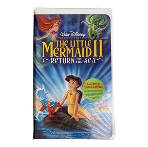 Little Mermaid II, The: Return to the  Sea (VHS, 2000) NEW FACTORY SEALED