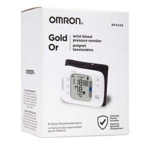 Omron Healthcare Gold Blood Pressure (BP) Monitor 7 Series Bluetooth BP4350