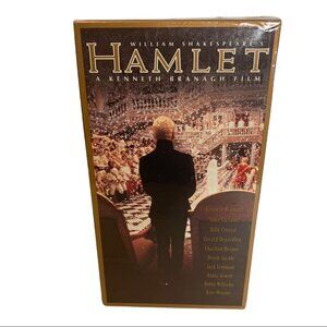 William Shakespeare’s  HAMLET A Kenneth Branagh Film Factory Sealed VHS 1997