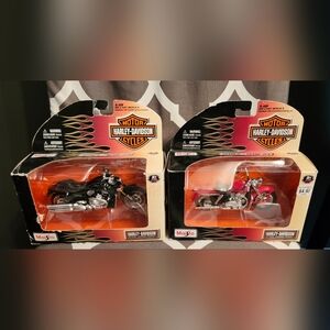 Harley Davidson Diecast Motorcycle 2008 Series 24 Lot Of‎ 2