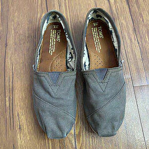 Toms Slip On‎ Canvas Casual Shoes - W8