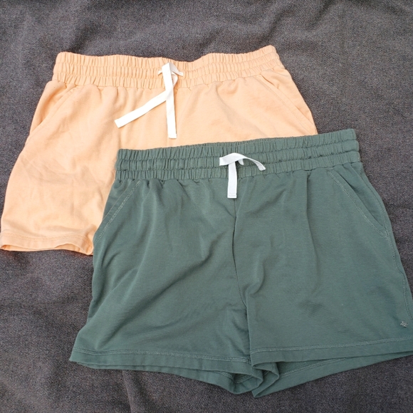 Two Pairs Shambhala Lounge Shorts XL Soft Stretchy Mid Rise - Picture 1 of 11