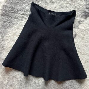 Zara Knit Flowy Skirt Small