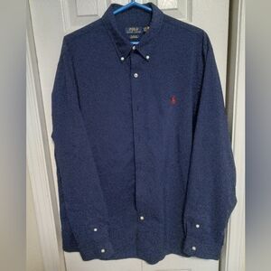 Polo by Ralph Lauren XXL Blue Long Sleeve Dress Shirt