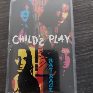 Rare CHILD'S PLAY Rat Race 1990 CASSETTE TAPE GLAM/HAIR METAL HARD‎ ROCK