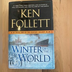 Winter of the World by Ken Follett - Hardcover Novel, Historical, Fiction, book