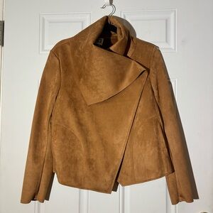 NWT Anne Klein Faux Suede Jacket, Size Medium